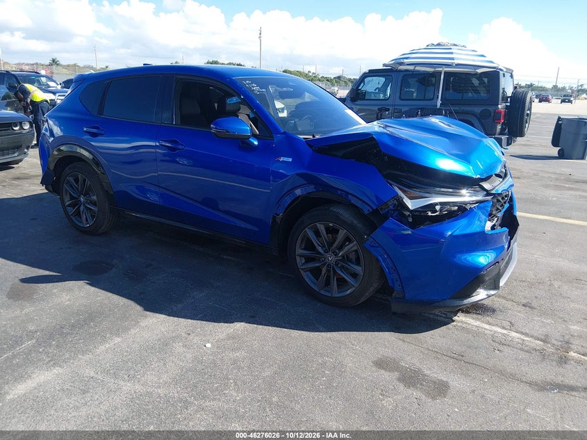 Vin: 3hdsa1h59sm709620, lot: 46776143, acura adx a-spec 2025 img_1