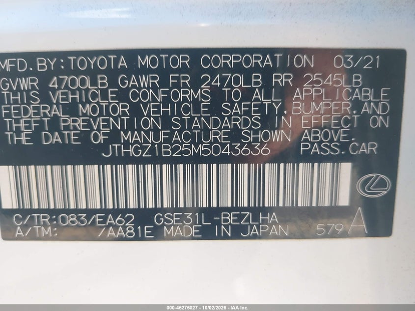 LEXUS IS 350 - zdjęcie 9