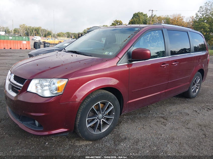 DODGE GRAND CARAVAN 2017 VIN 2C4RDGCG4HR800931