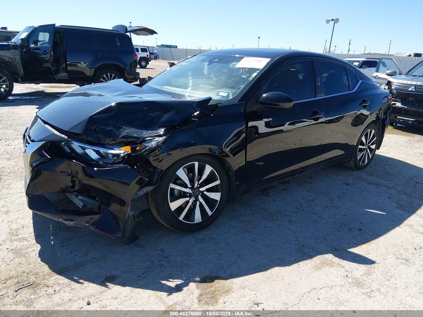 Vin: 3n1ab8cv2ny251123, lot: 46776177, nissan sentra sv xtronic cvt 20222