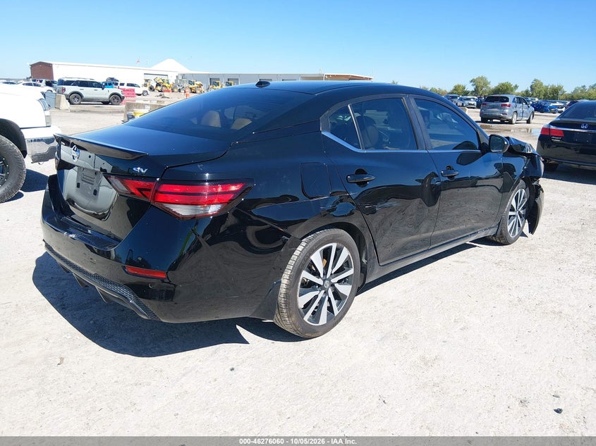 Vin: 3n1ab8cv2ny251123, lot: 46776177, nissan sentra sv xtronic cvt 20224