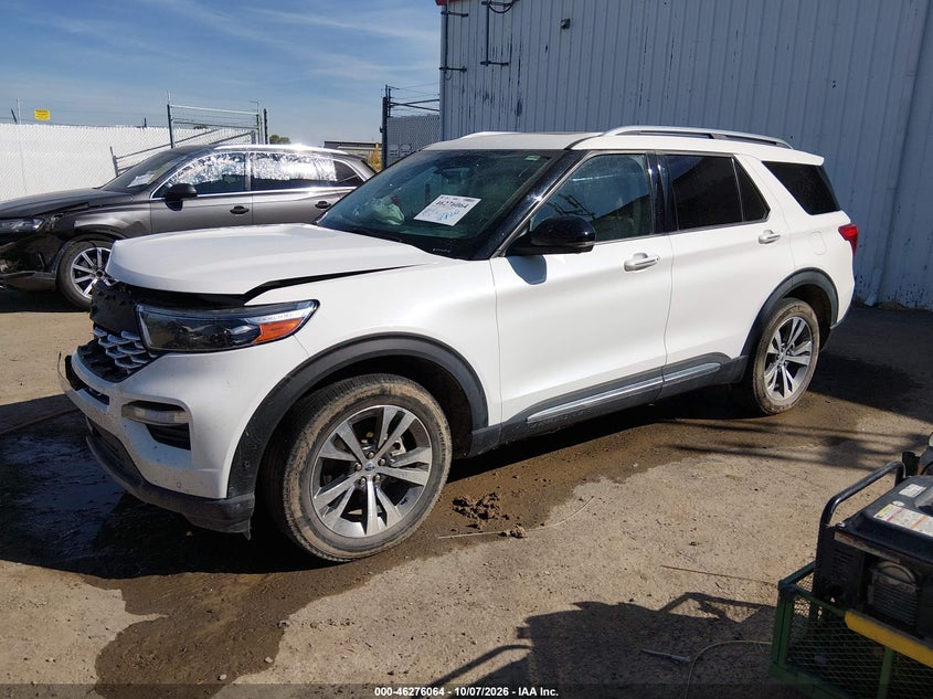 Vin: 1fm5k8hc3lgb42699, lot: 46776181, ford explorer platinum 20202