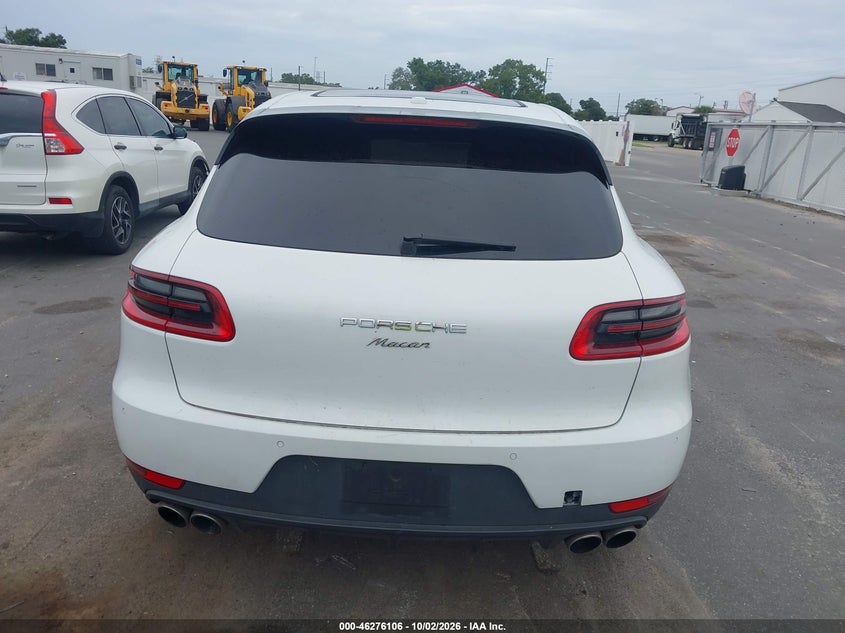 PORSCHE MACAN 2015 VIN WP1AB2A56FLB57512