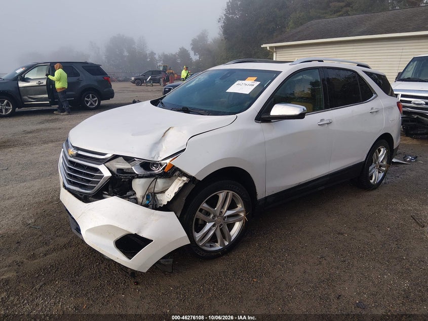 Vin: 2gnaxvev1j6118267, lot: 46776225, chevrolet equinox premier 20182
