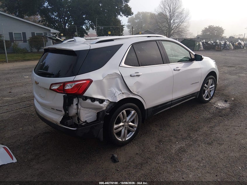 Vin: 2gnaxvev1j6118267, lot: 46776225, chevrolet equinox premier 20184