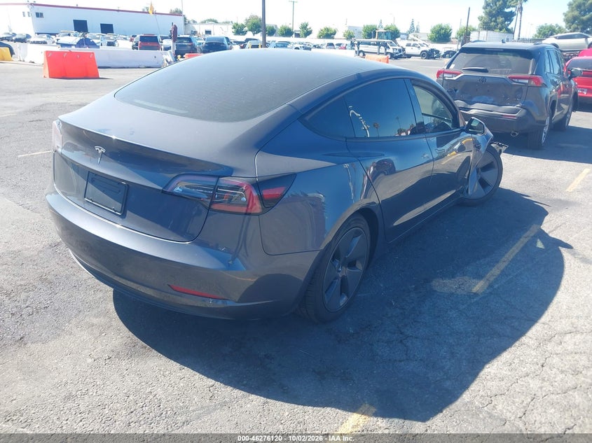 Vin: 5yj3e1ea8pf578834, lot: 46776237, tesla model 3 rear-wheel drive 20234