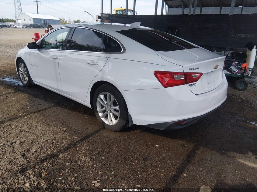Vin: 1g1ze5st1hf126785, lot: 46776241, chevrolet malibu 1lt 20173