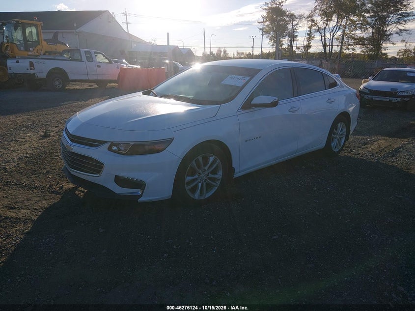 Vin: 1g1ze5st1hf126785, lot: 46776241, chevrolet malibu 1lt 20172