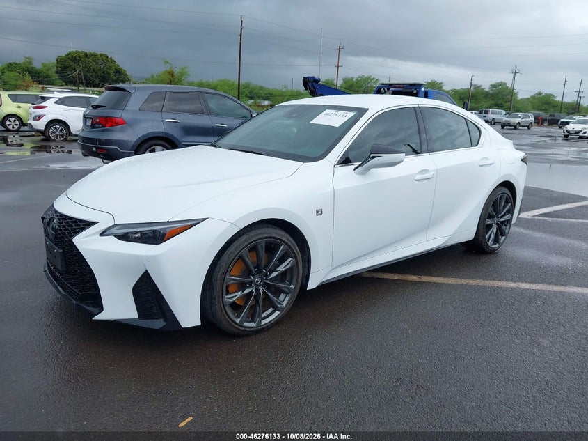 Vin: jthgz1b20r5074929, lot: 46776250, lexus is 350 f sport 20242