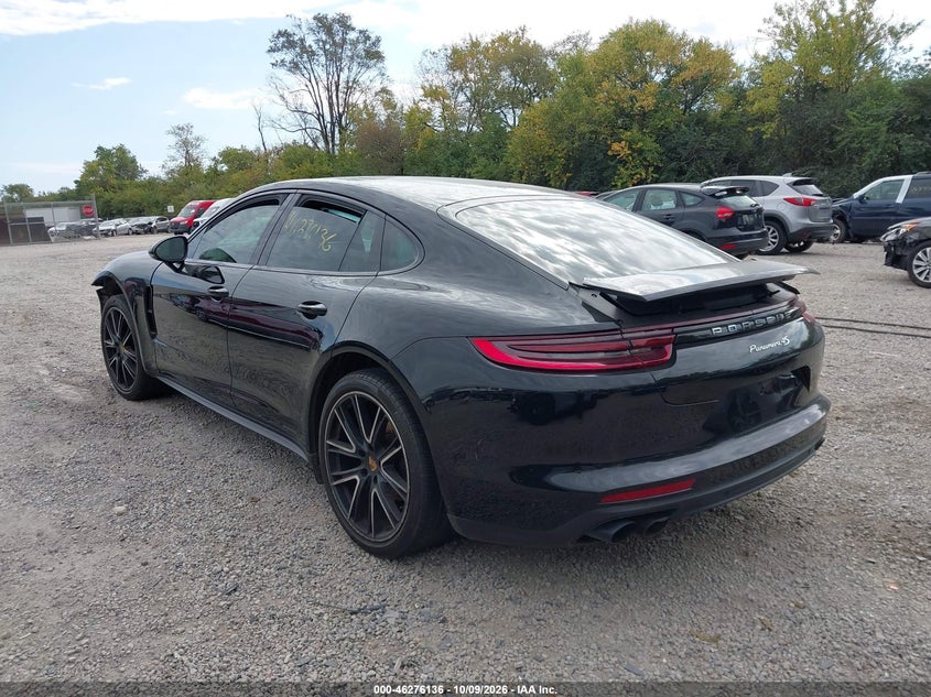 Vin: wp0ab2a72ll140494, lot: 46776253, porsche panamera 4s 20203