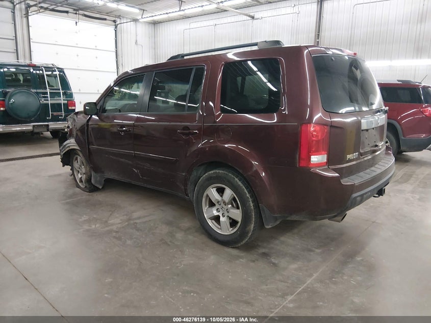 Vin: 5fnyf3h58bb054606, lot: 46776256, honda pilot ex-l 20113