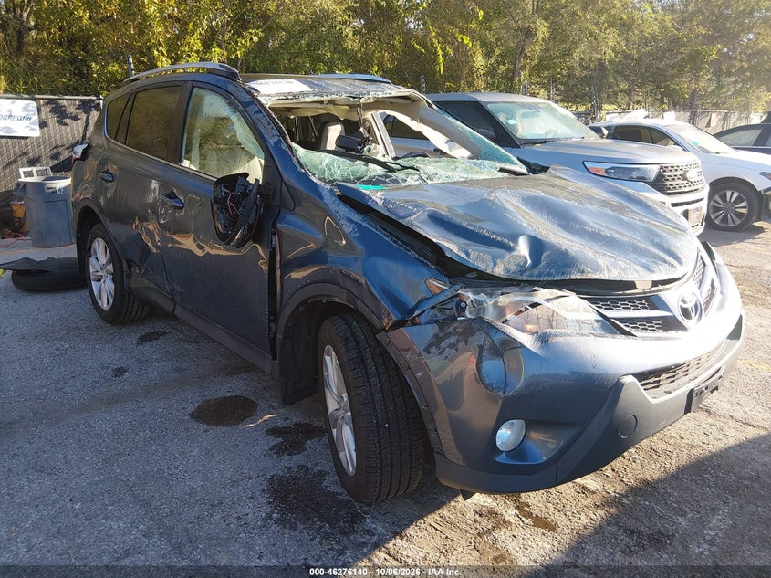 Vin: 2t3dfrev0ew143123, lot: 46776257, toyota rav4 limited 20141
