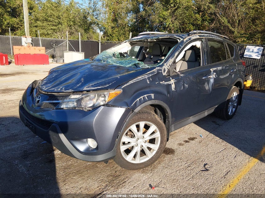 Vin: 2t3dfrev0ew143123, lot: 46776257, toyota rav4 limited 20142