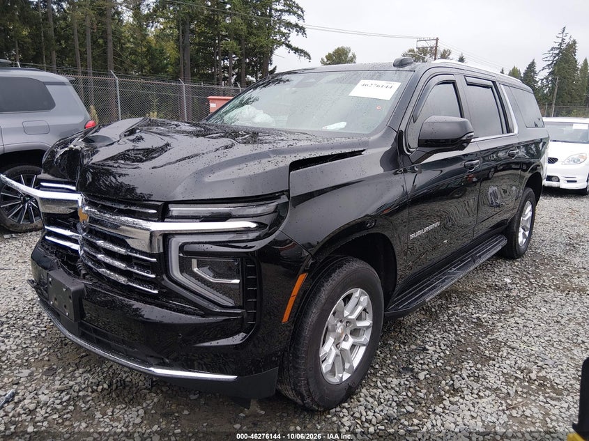 Vin: 1gns6crdxsr134289, lot: 46776261, chevrolet suburban 4wd lt 20252