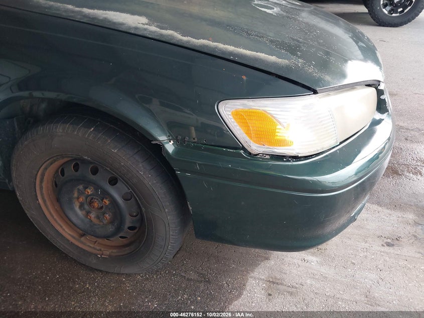 TOYOTA CAMRY 2001 VIN 4T1BG22K91U767723