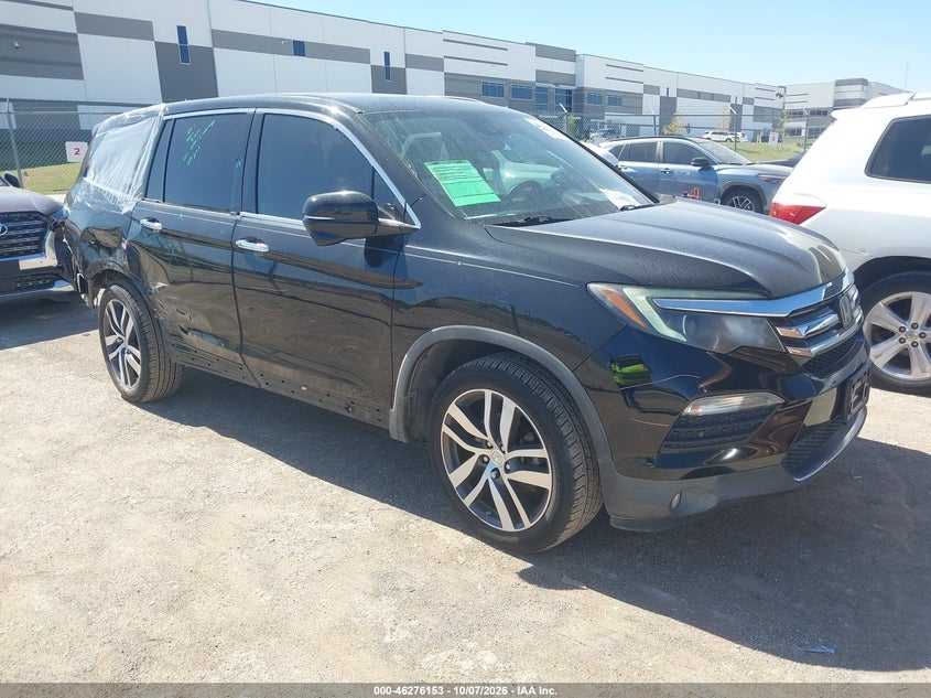 Vin: 5fnyf5h97jb011968, lot: 46776270, honda pilot touring 20181