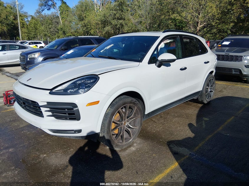 Vin: wp1aa2ay9lda10362, lot: 46776279, porsche cayenne 20202