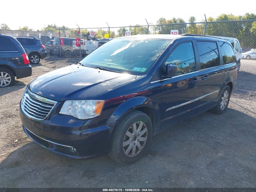Vin: 2c4rc1bg5gr111853, lot: 46776292, chrysler town & country touring 20162