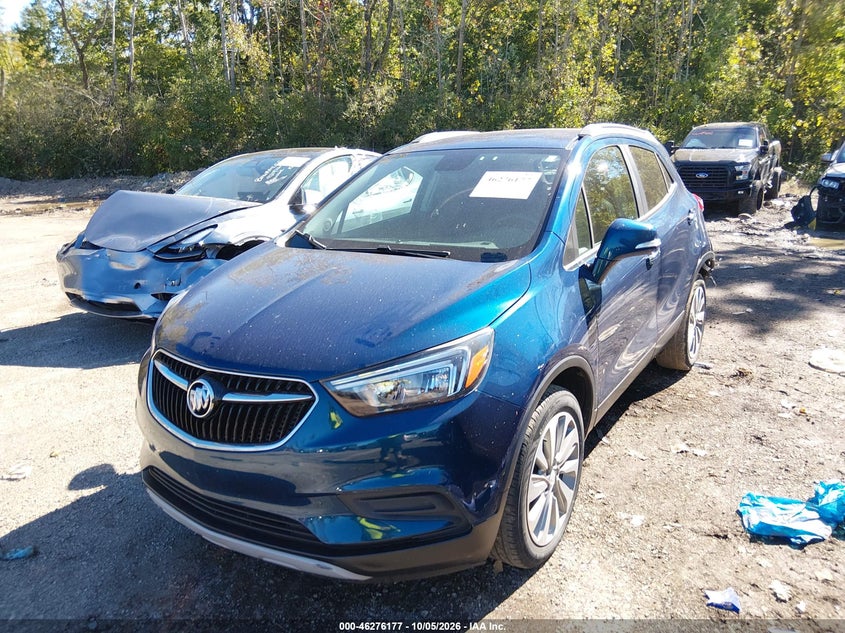 Vin: kl4cjasb2kb869392, lot: 46776294, buick encore fwd preferred 20192