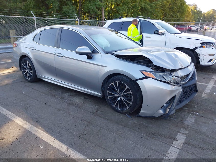Vin: 4t1b11hk3ju150014, lot: 46776329, toyota camry se 20181