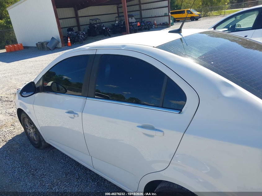 CHEVROLET SONIC 2014 VIN 1G1JC5SH0E4216936