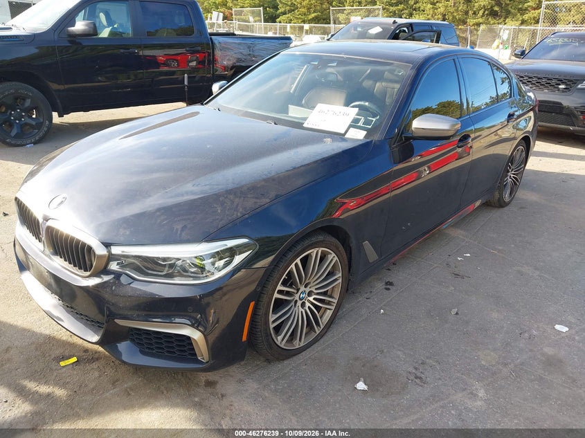 2020 BMW M550I xDrive, Ходовая, IAAI, VIN WBAJS7C02LBN95992 — фото 2