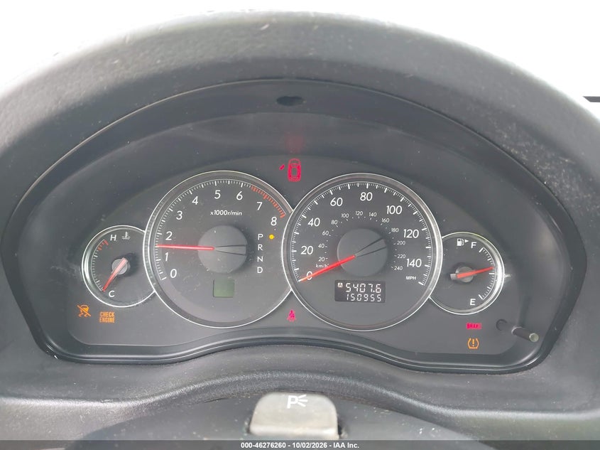 SUBARU OUTBACK 2009 VIN 4S4BP66C597338180