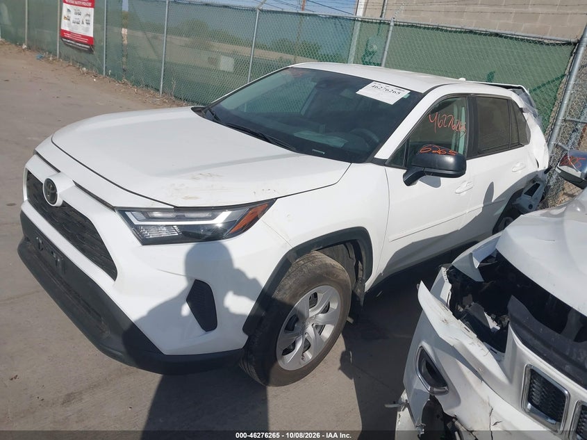 Vin: 2t3f1rfv9pw400837, lot: 46776382, toyota rav4 le 20232