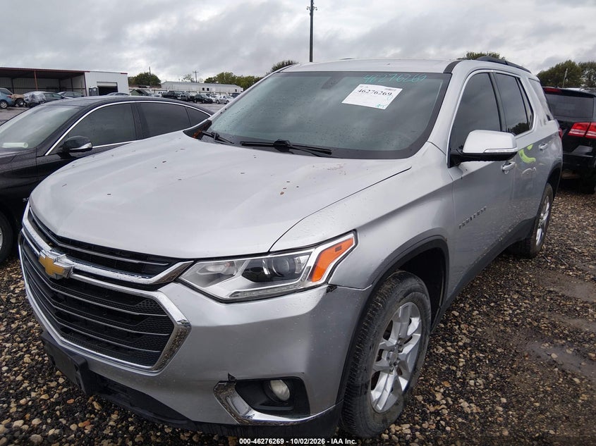 Vin: 1gnergkw4lj286902, lot: 46776386, chevrolet traverse fwd lt cloth 20202