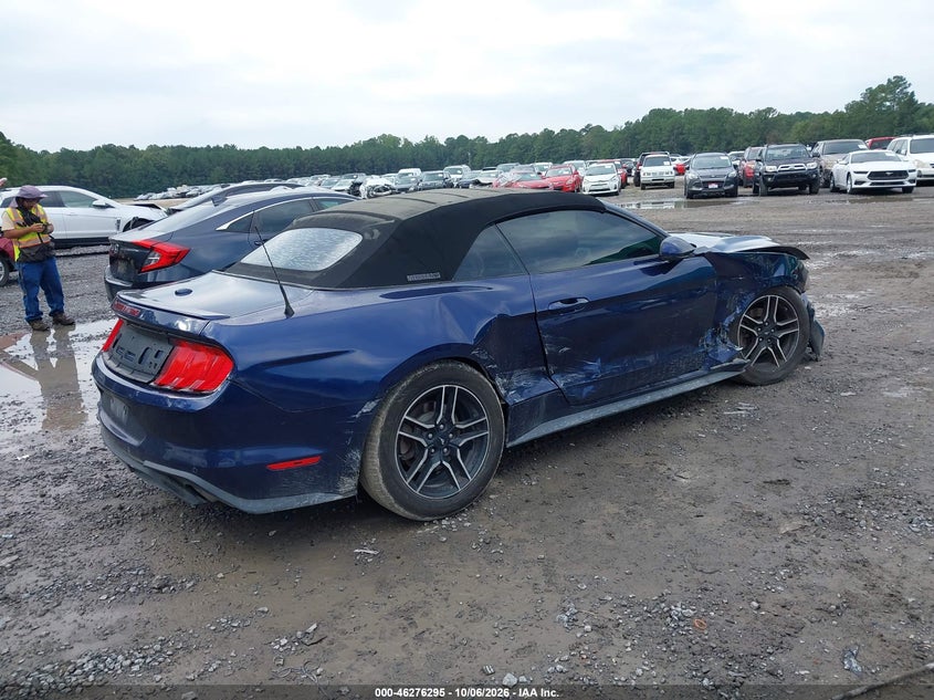 Vin: 1fatp8uh1j5143542, lot: 46776412, ford mustang ecoboost premium 20184