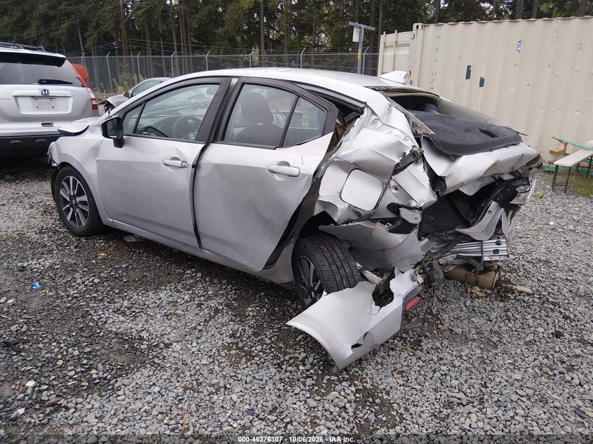 Vin: 3n1cn8ev4ll887727, lot: 46776424, nissan versa sv xtronic cvt 20203