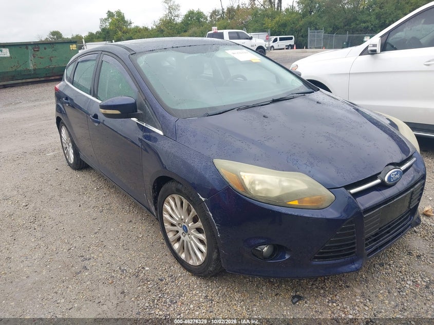Vin: 1fahp3n22cl102483, lot: 46776446, ford focus titanium 2012 img_1