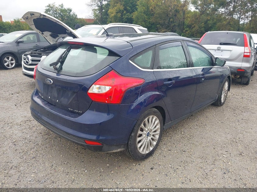 Vin: 1fahp3n22cl102483, lot: 46776446, ford focus titanium 20124