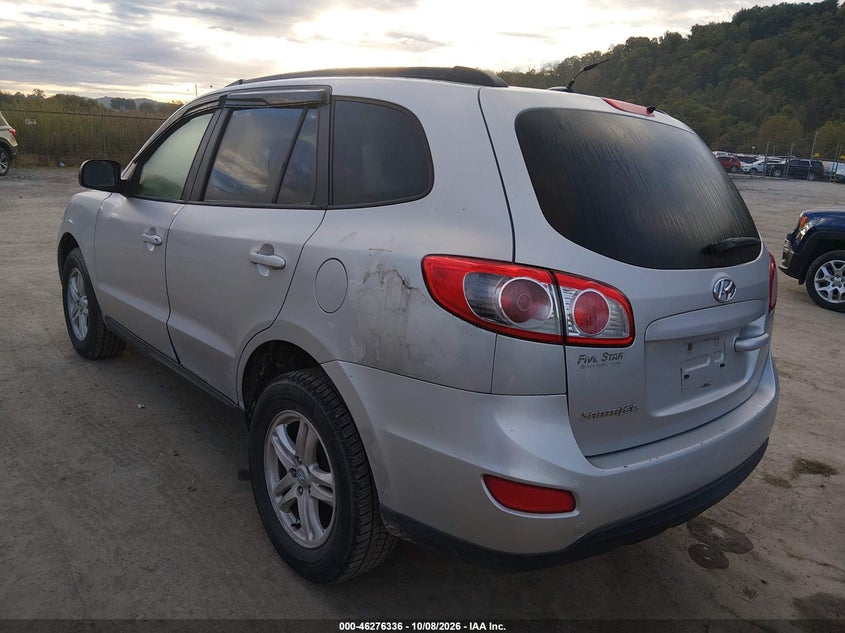 Vin: 5xyzg3ab7cg127802, lot: 46776453, hyundai santa fe gls 20123
