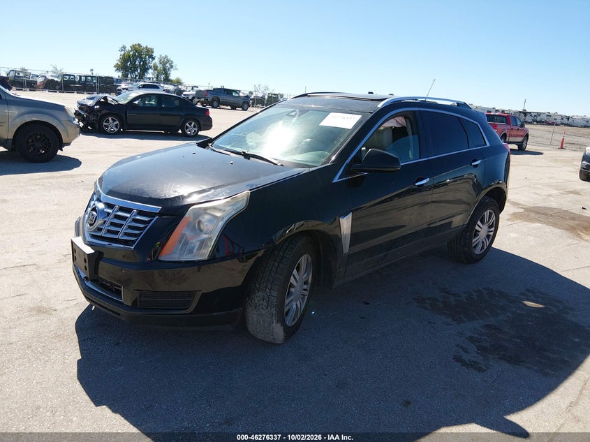 Vin: 3gyfnbe35fs597801, lot: 46776454, cadillac srx luxury collection 20152