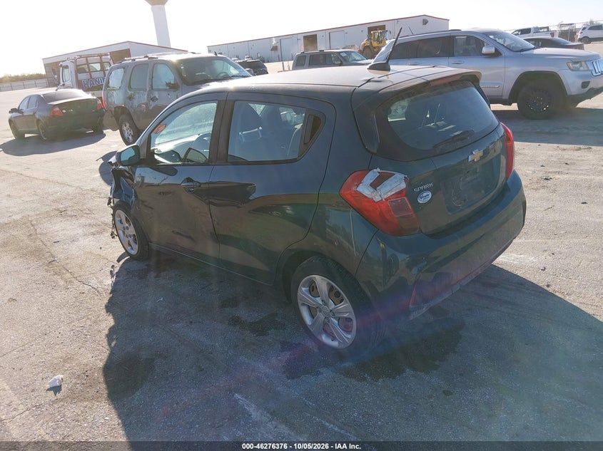 Vin: kl8cb6sa5kc701613, lot: 46776493, chevrolet spark ls cvt 20193