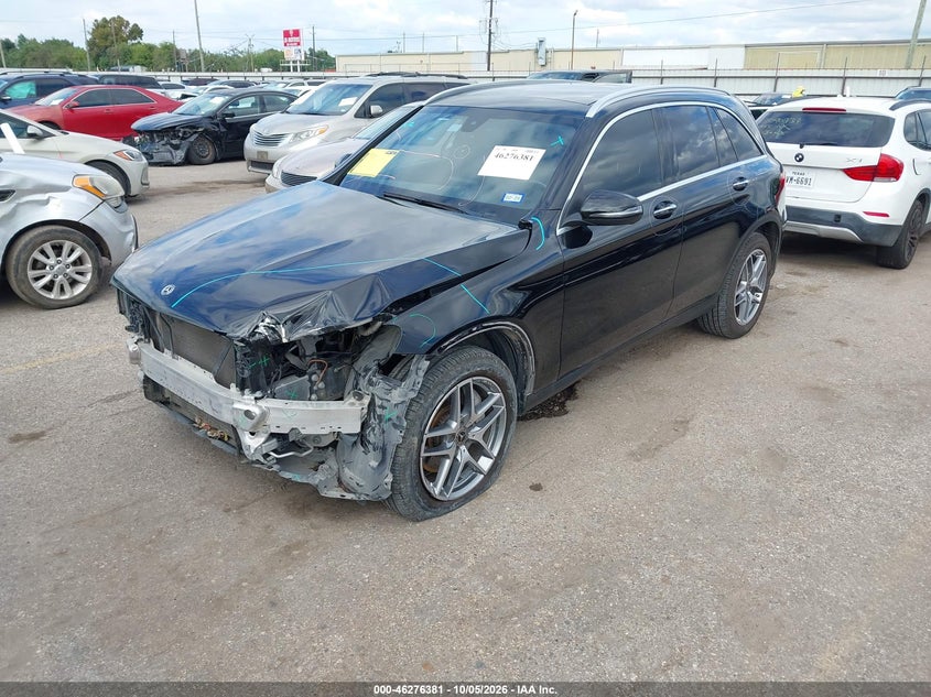 2019 Mercedes-Benz Glc 300, Front End, IAAI, VIN WDC0G4JB5KF591231 — photo 2