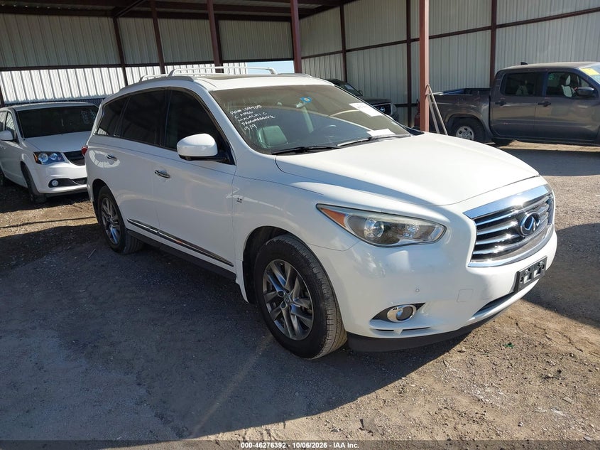 Vin: 5n1al0mn7ec551710, lot: 46776509, infiniti qx60 20141