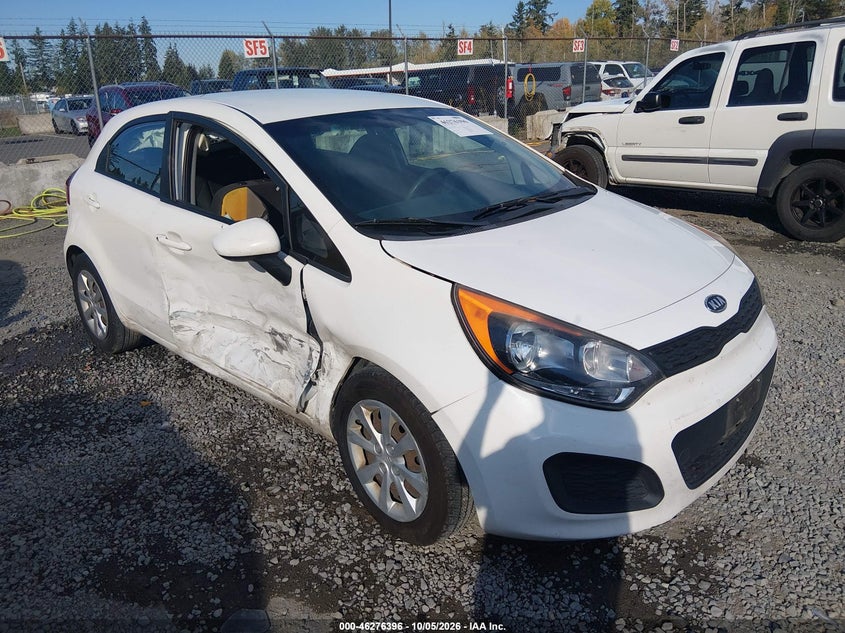 Vin: knadm5a39c6090422, lot: 46776514, kia rio lx 20121