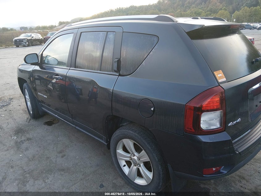 Vin: 1c4njdebxed760523, lot: 46776535, jeep compass latitude 20143