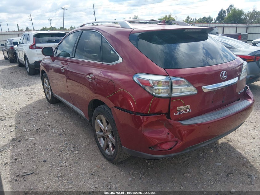 Vin: 2t2zk1ba5ac014265, lot: 46776557, lexus rx 350 20103