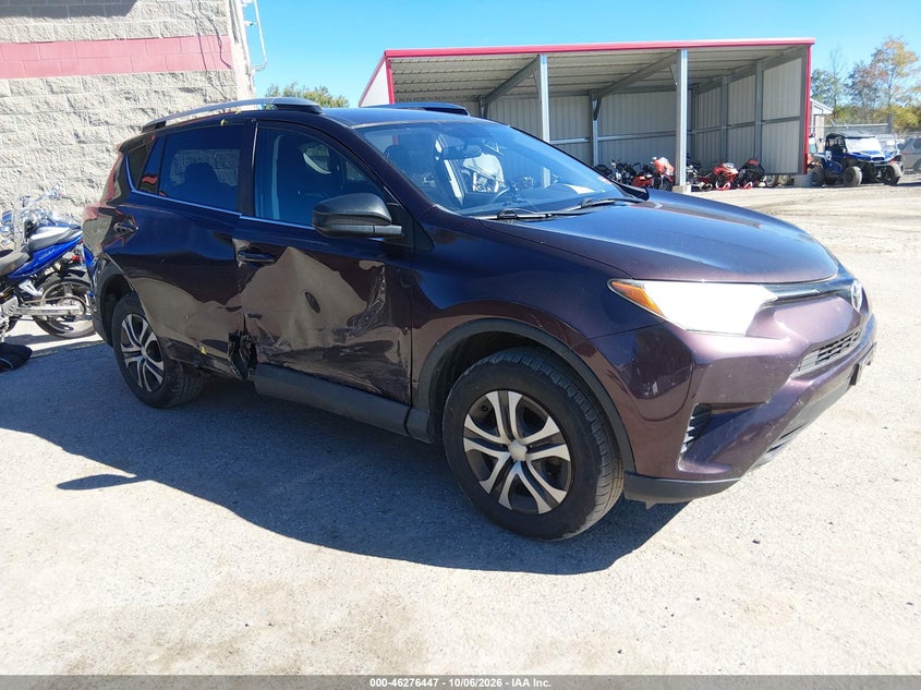 Vin: 2t3bfrev9gw516153, lot: 46776564, toyota rav4 le 20161