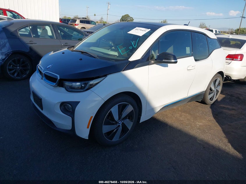 Vin: wby1z4c57fv501213, lot: 46776572, bmw i3 base w/range extender 20152