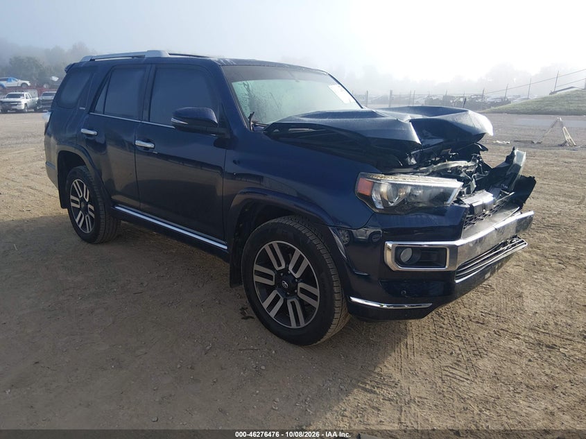 Vin: jtebu5jr7j5521286, lot: 46776593, toyota 4runner limited 20181