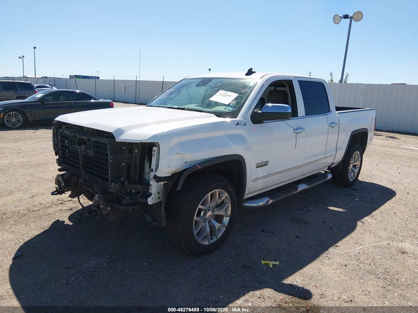 Vin: 3gtu2nec4hg406558, lot: 46776606, gmc sierra 1500 slt 20172
