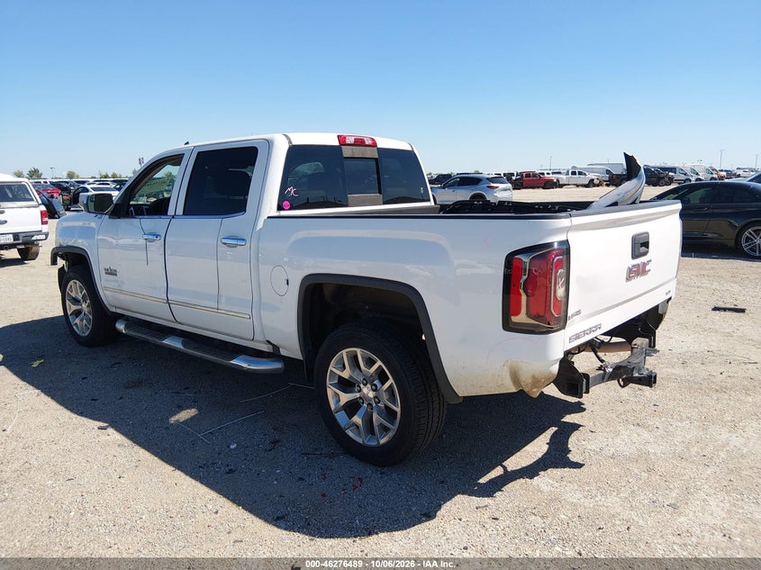 Vin: 3gtu2nec4hg406558, lot: 46776606, gmc sierra 1500 slt 20173