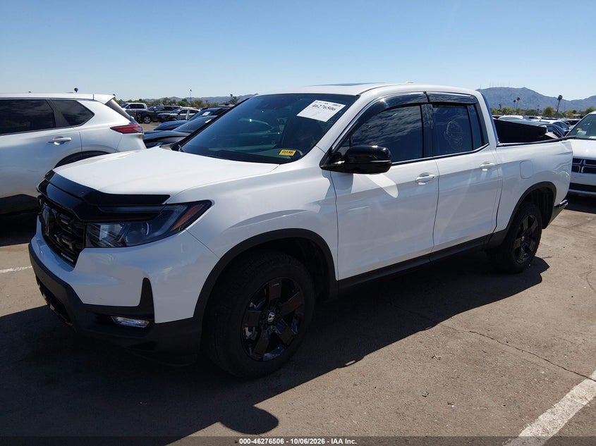 Vin: 5fpyk3f82tb019593, lot: 46776623, honda ridgeline black edition 20262