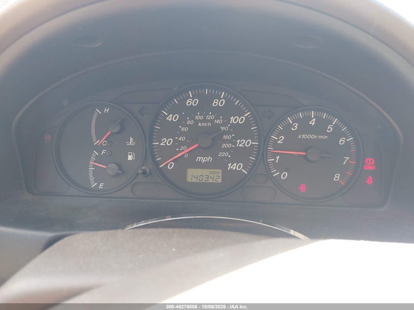 MAZDA PROTEGE 2000 VIN JM1BJ2248Y0257792