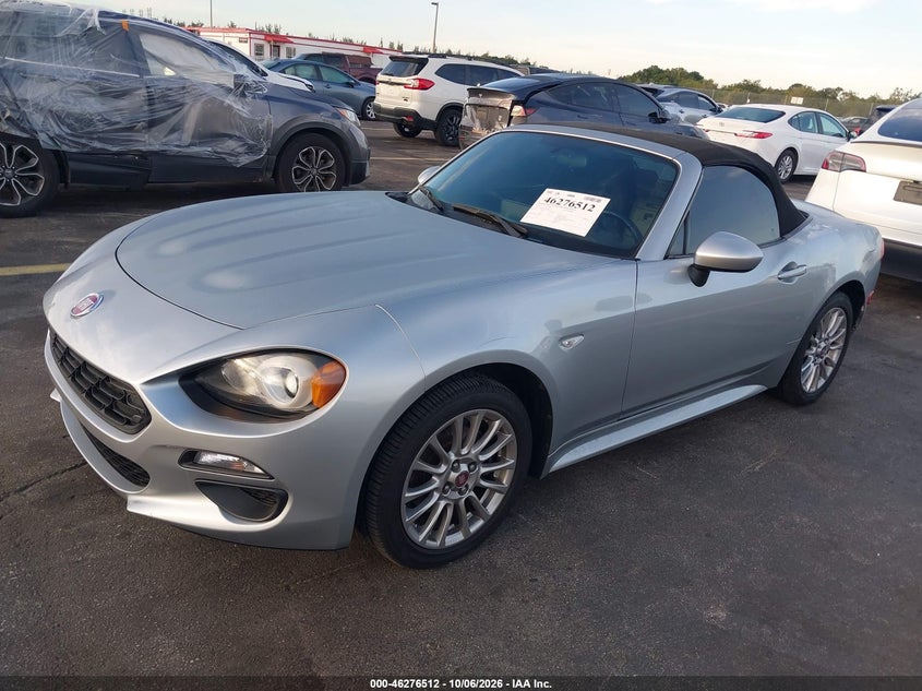 Vin: jc1nfaek3k0142718, lot: 46776629, fiat 124 spider classica 20192