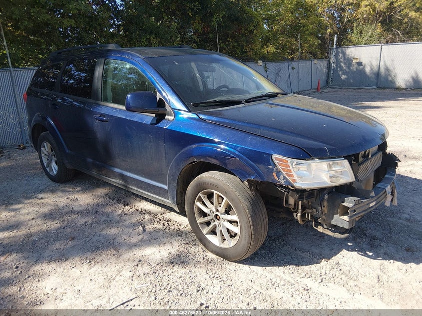 Vin: 3c4pddbg7ht540917, lot: 46776640, dodge journey sxt awd 20171